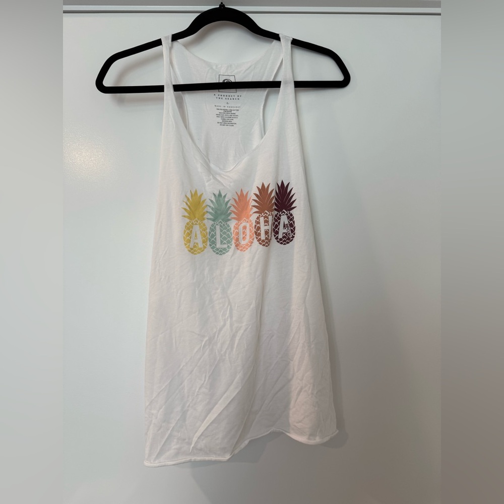 Ripcurl Tank Top Large Pineapple Aloha